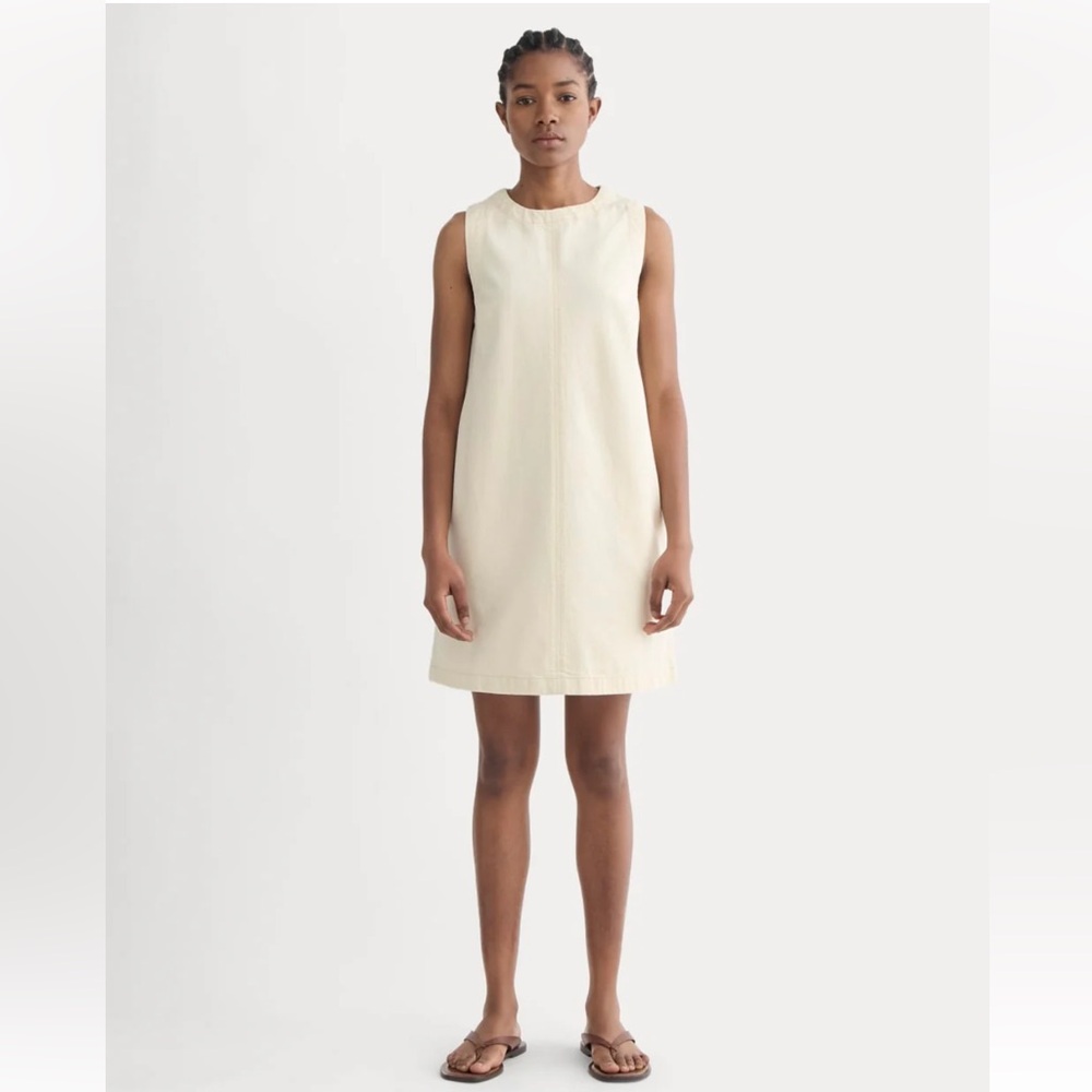 EVERLANE The Denim Shift Dress